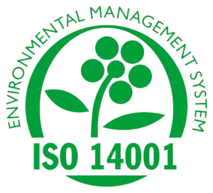 ISO 14001:2015 certified