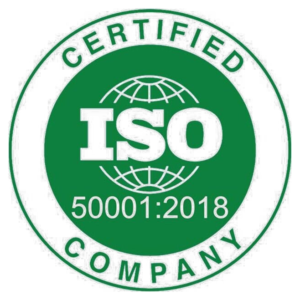 ISO 50001:2018 certified