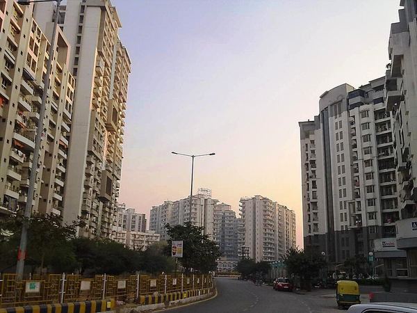Residential towers in Indirapuram, Ghaziabad